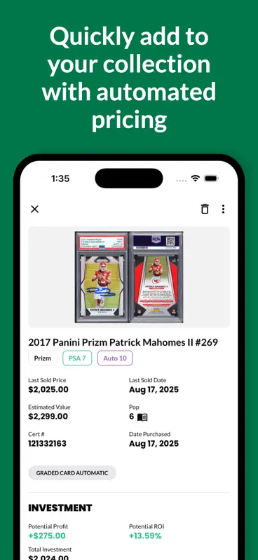 Card Ladder screenshot 3 of 8
