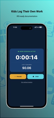 Kids Payroll: Pay Your Kids screenshot