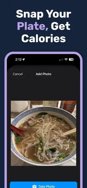 QuickCalories: AI Food Tracker screenshot 3