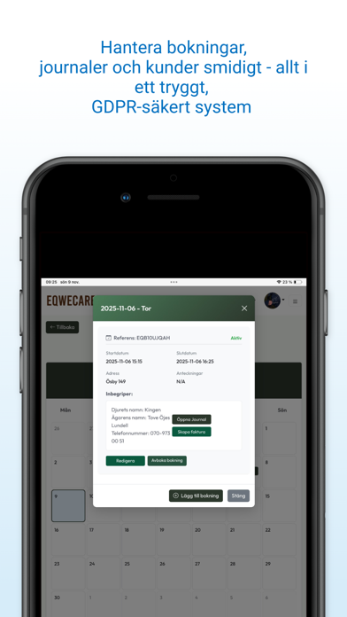 eqwecare app screenshot 3