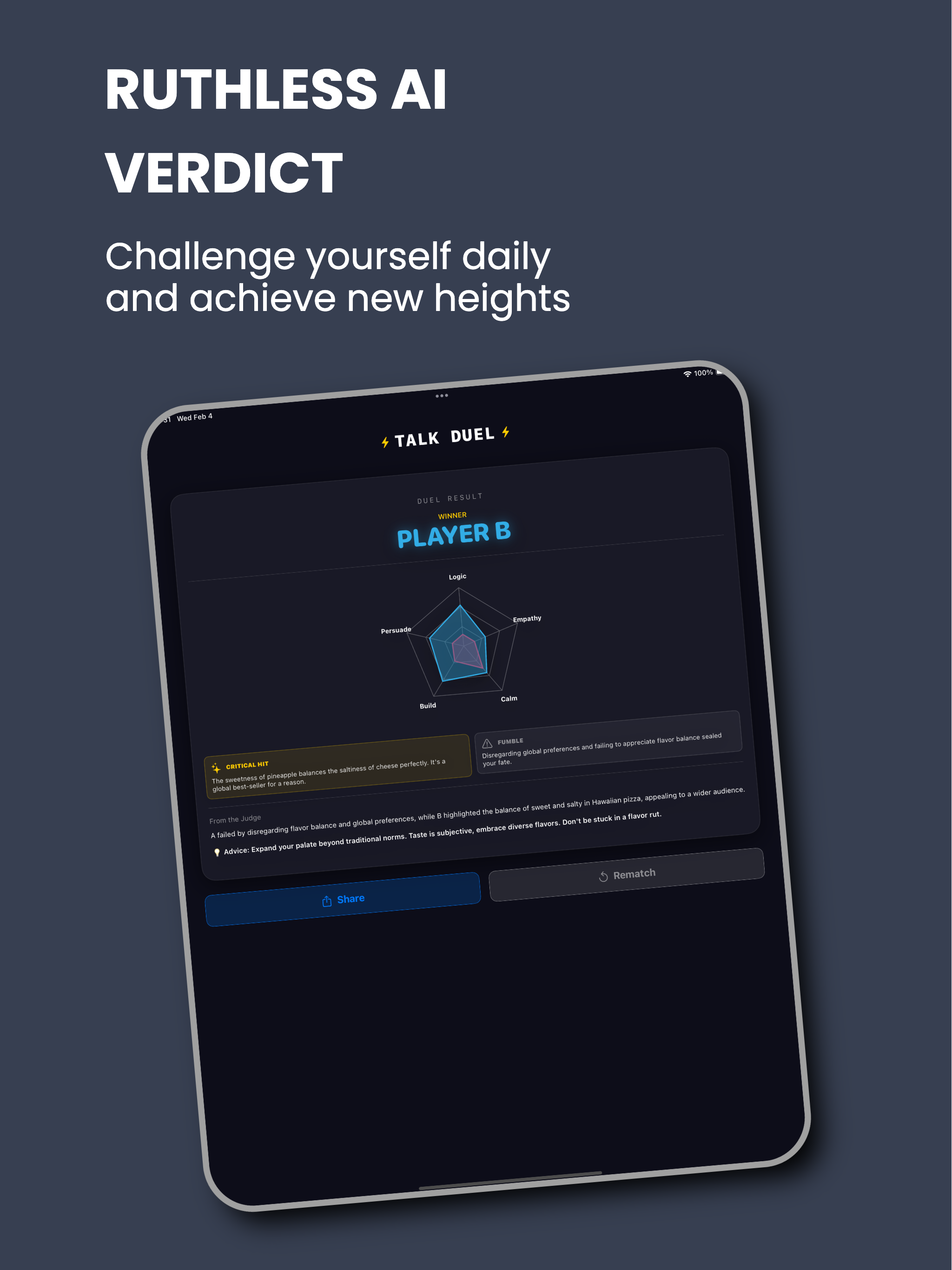 TalkDuel - AI Debate Verdict