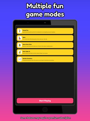 BuzzRush - Party Game iPad screenshot