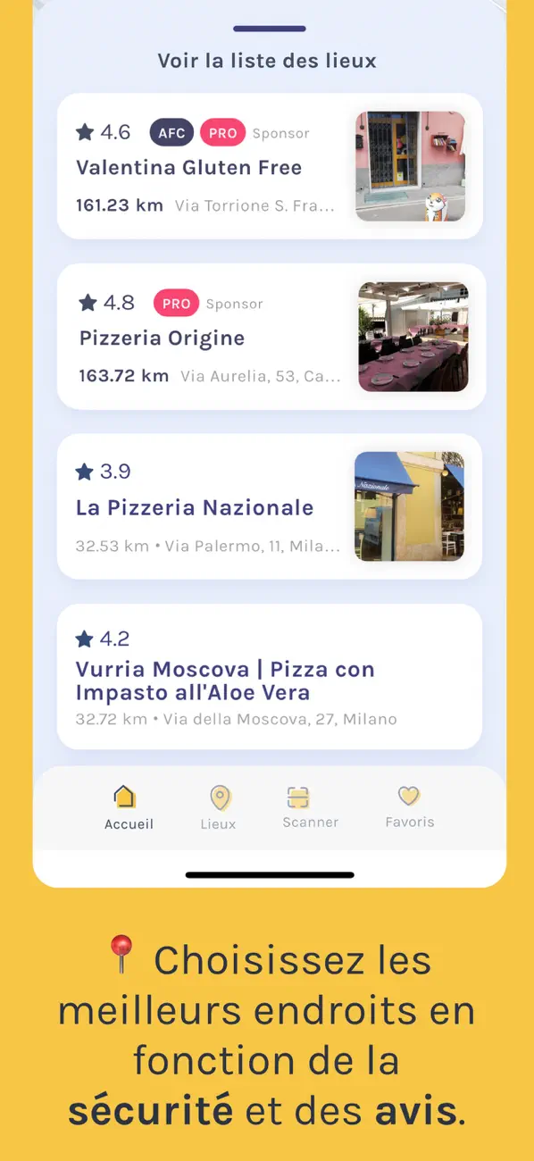 Screenshot #3 pour Gluto® Manger sans gluten