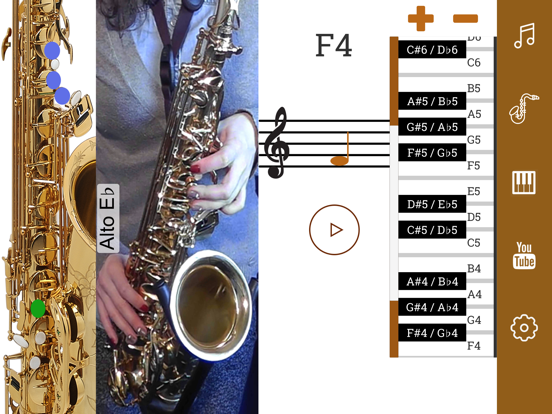 Screenshot #6 pour 2D Saxophone Doigté