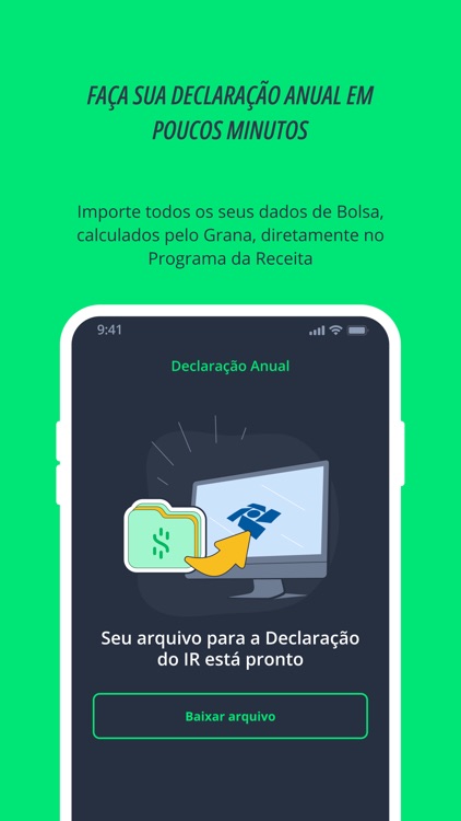 Grana - IR da bolsa automático