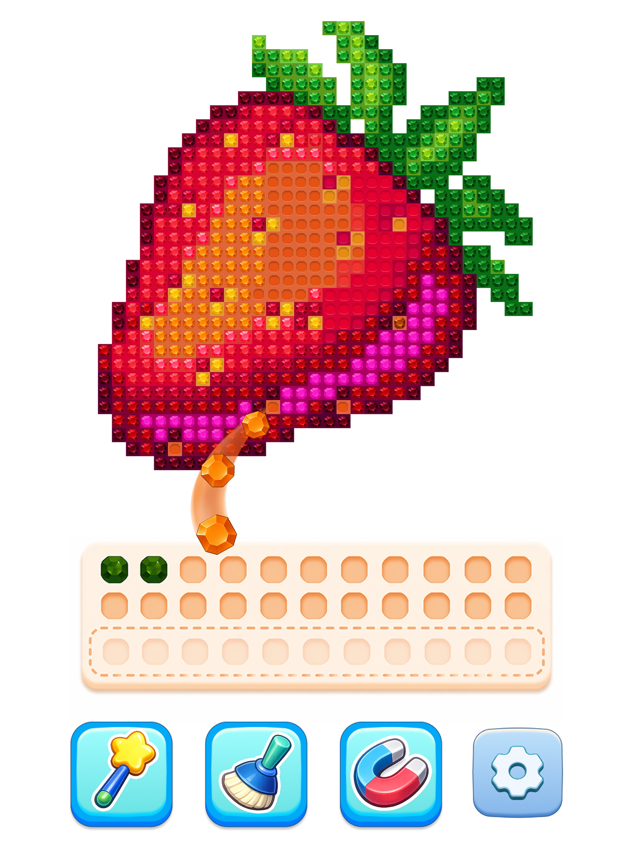 Glow Sort - Jewel Color Puzzle screenshot 9