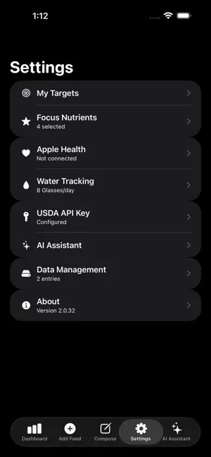 NutriComposer screenshot 4
