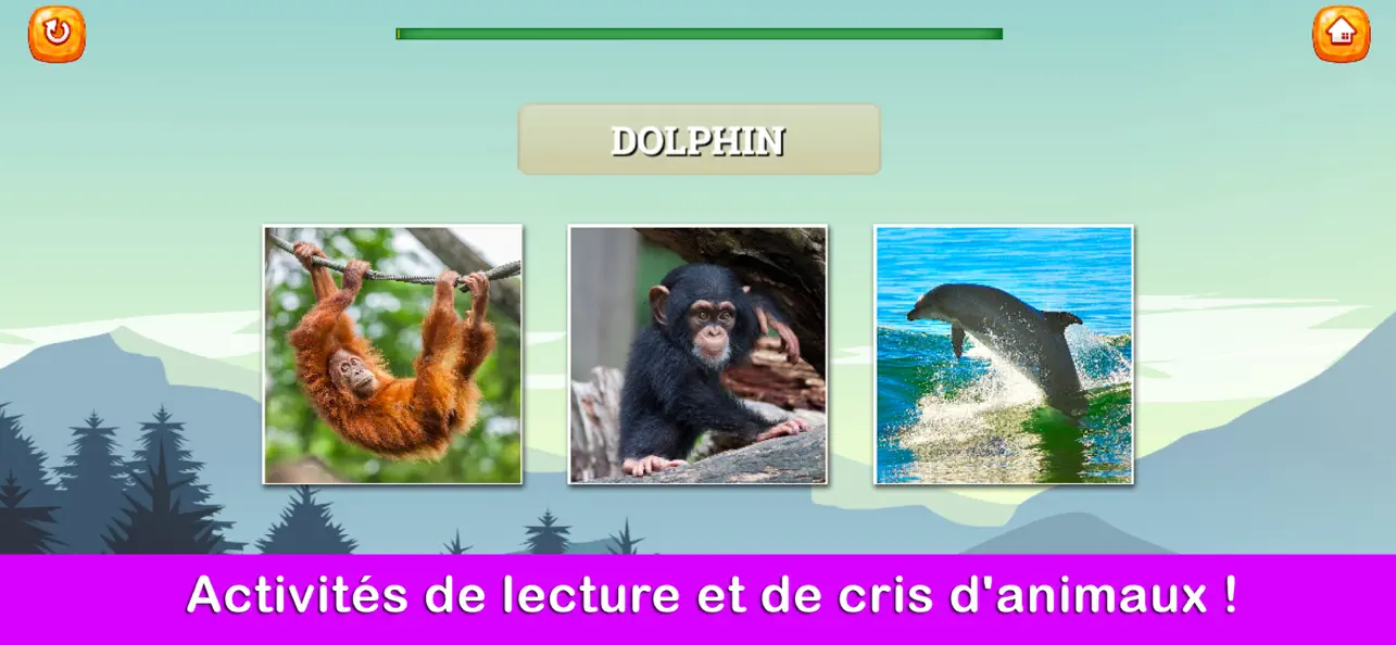 Screenshot #2 pour Apprendre les noms d'animaux