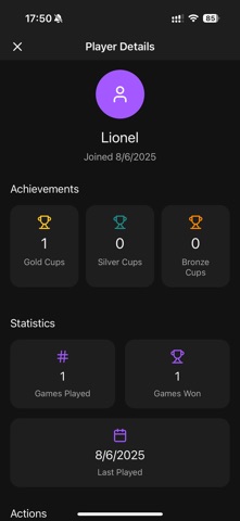 Game Score Tracking Screenshot 4 of 4