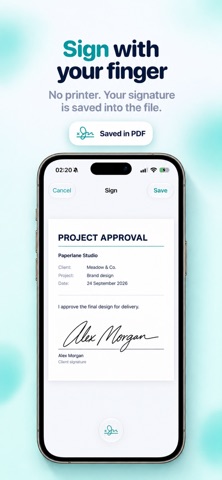 ScanCam: PDF Scanner & Convert Screenshot 3 of 6