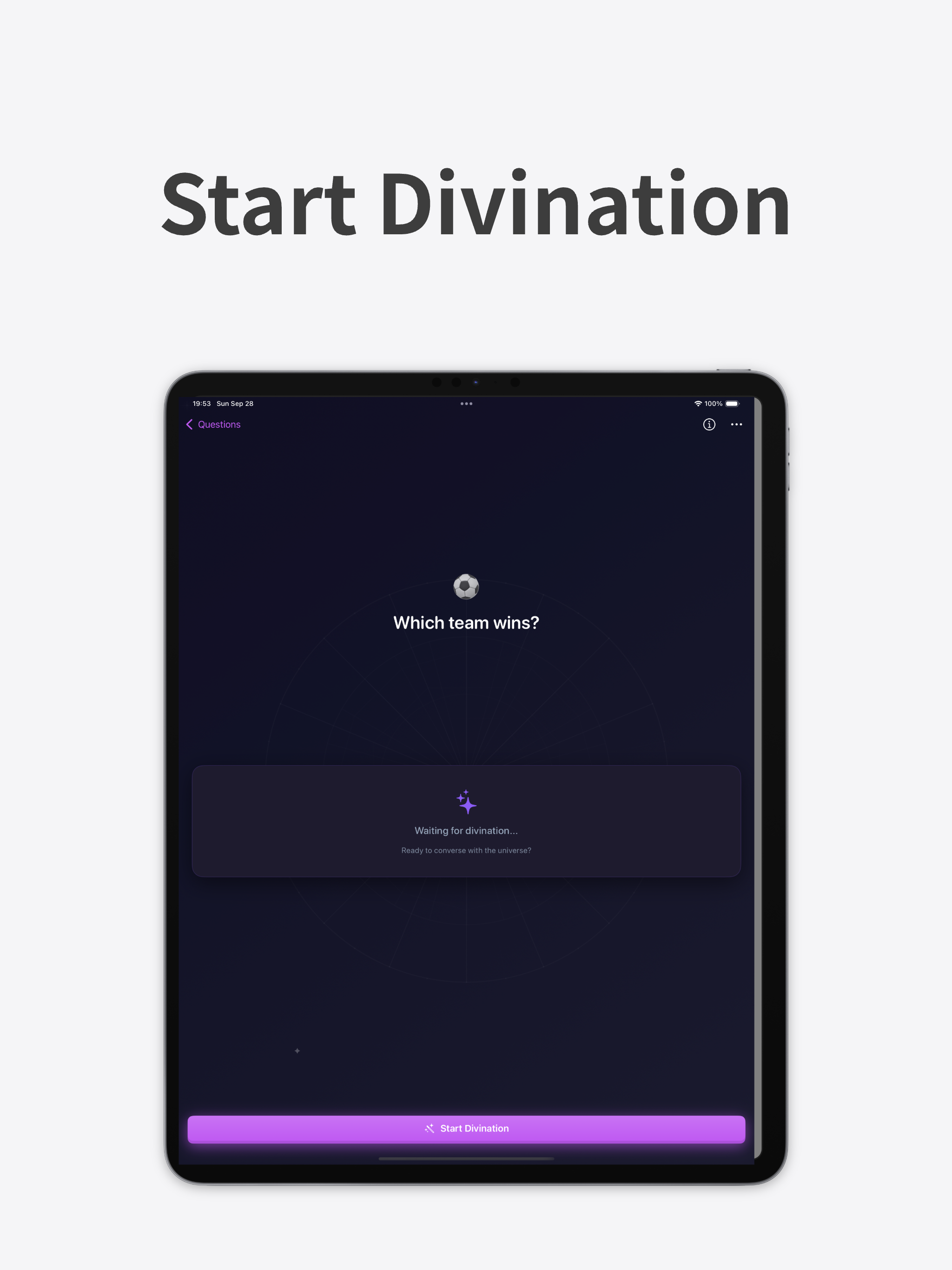 Deer Divination
