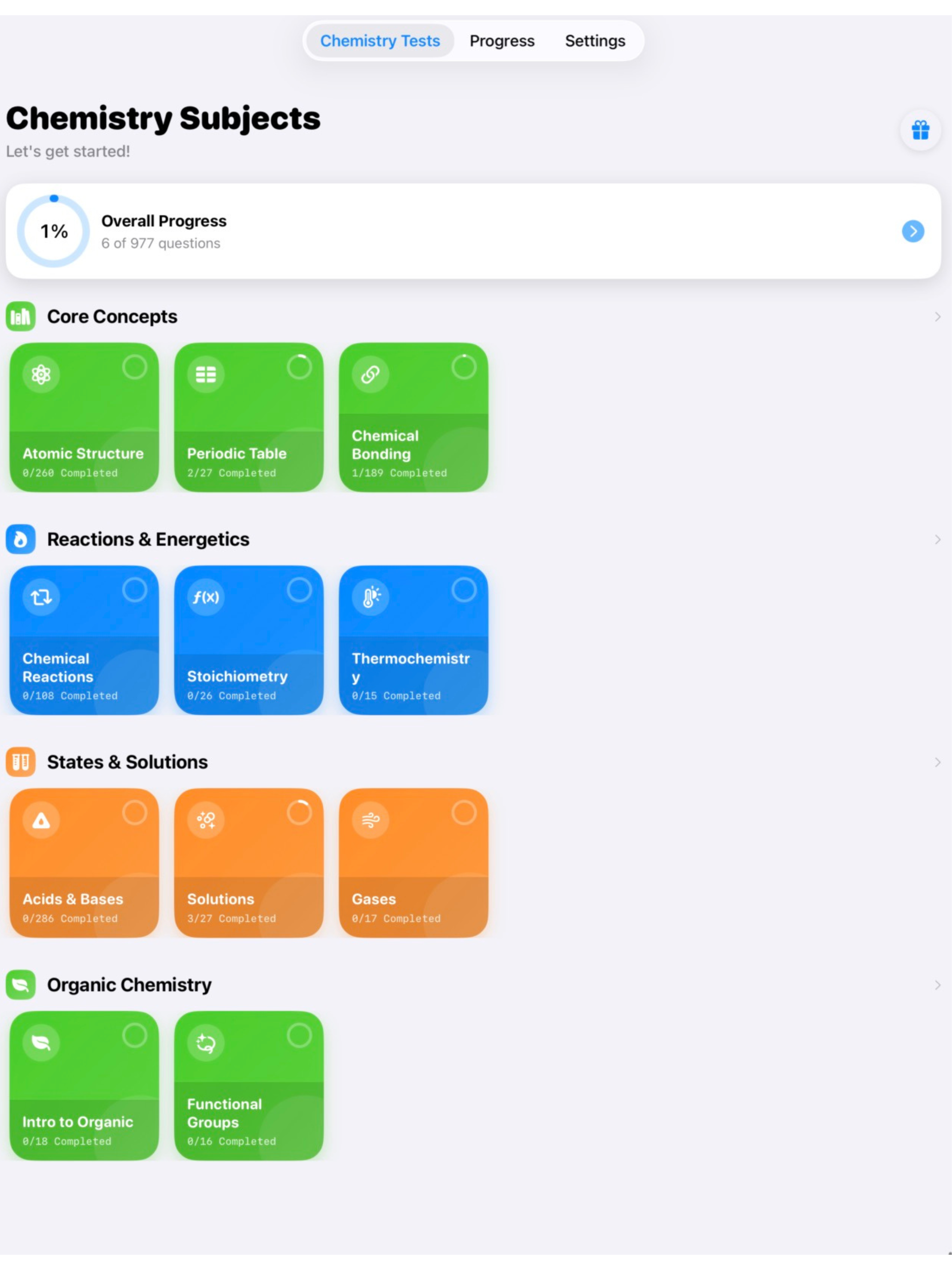 ChemSpark: Chemistry Practice screenshot 11