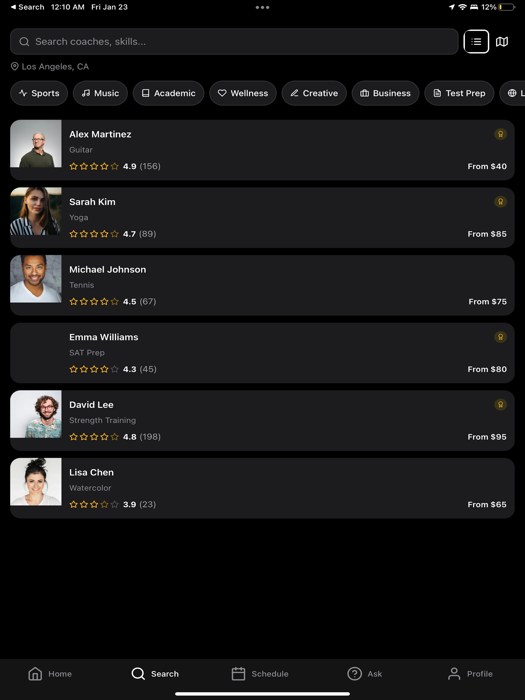 CoachMe - Find Local Coaches screenshot 13