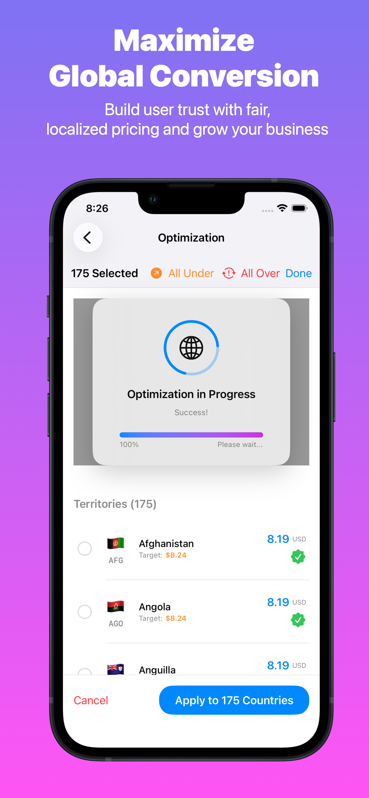 PriceLocus: App Price Localize screenshot 10