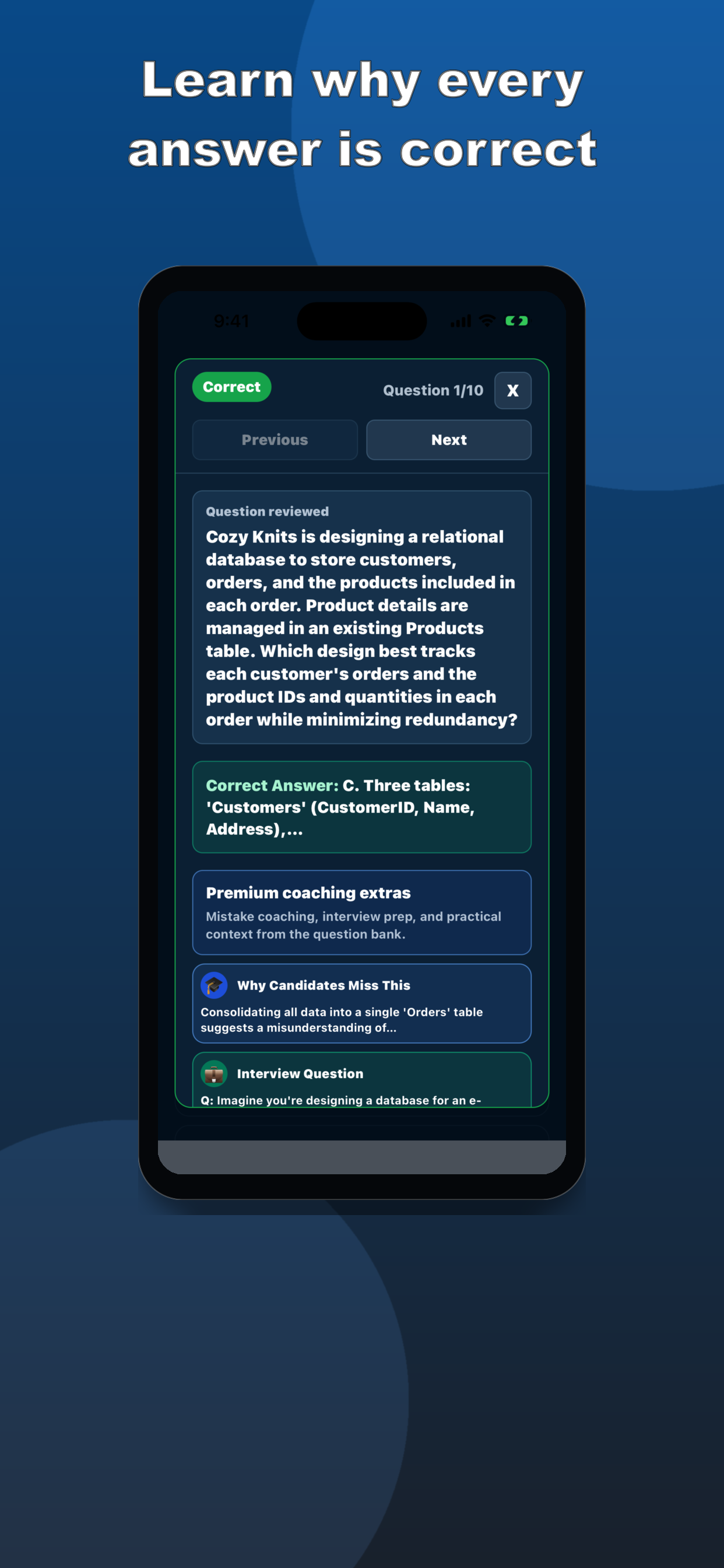 DP-900 Azure Practice Test screenshot 2