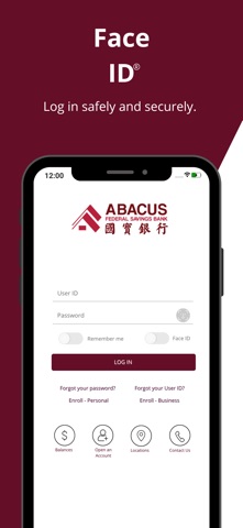 Abacus iMobile Banking Screenshot 3 of 7