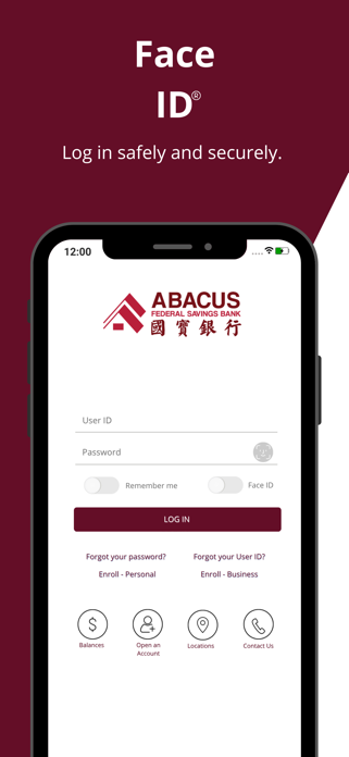 Abacus iMobile Banking Screenshot 3 of 7