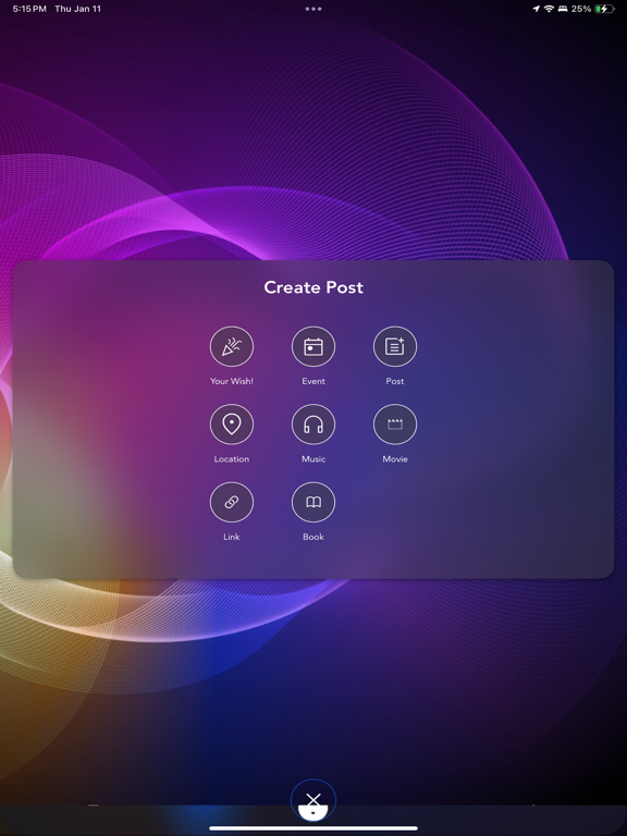 Wish! iPad screenshot 3 - Social Networking app