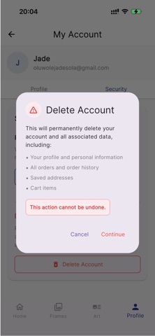 Phramory screenshot