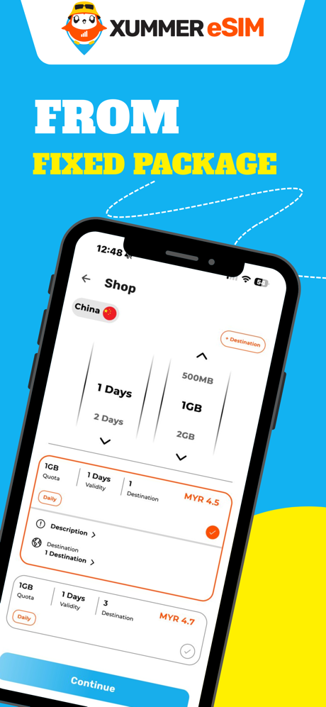 Xummer eSIM screenshot 3