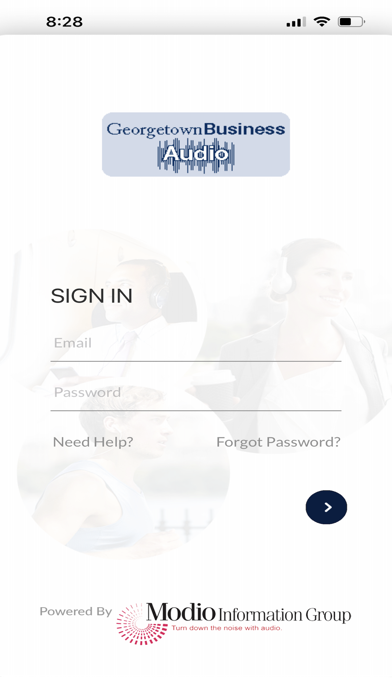 Georgetown Business Audio Screenshot