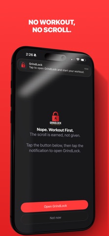 GrindLock - App & Phone Lock Screenshot 1 of 8