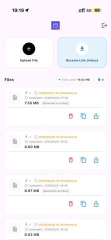Encrypted Temp Storage Screenshot 1 of 6
