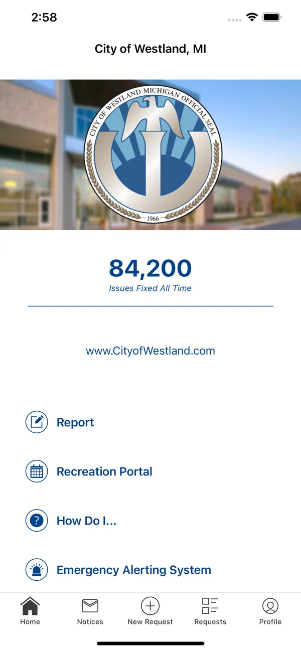 Screenshot #1 pour Westland Click & Fix