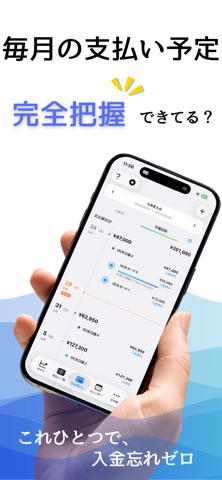 クレジットカードの引き落とし管理「Ochibi」 iPhone screenshot