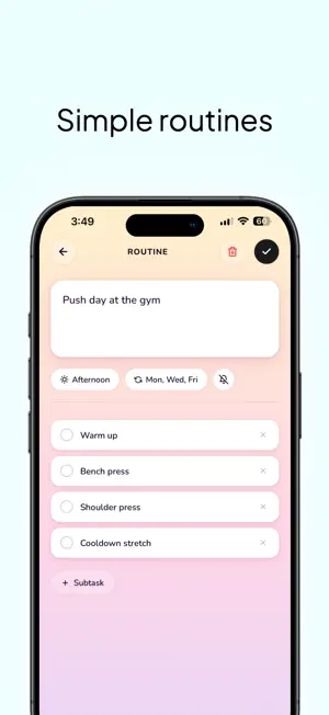 Midnight: Todo List & Planner screenshot 3
