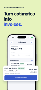 Invoice & Estimate Maker FTW screenshot 4