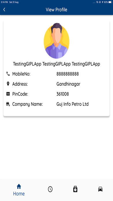 App screenshot