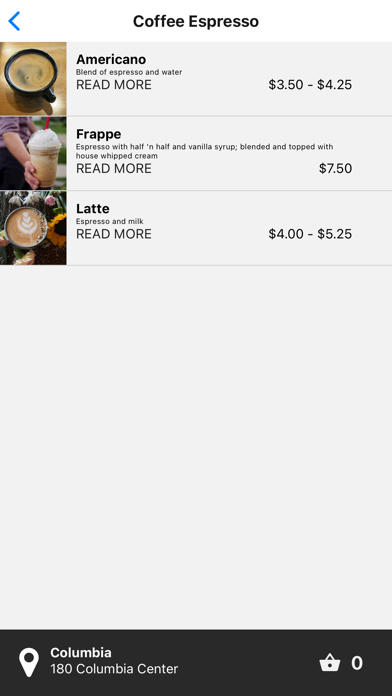 PG Coffee Screenshot
