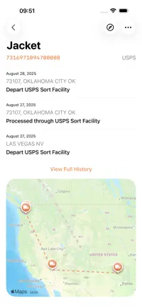 Parcel screenshot 2