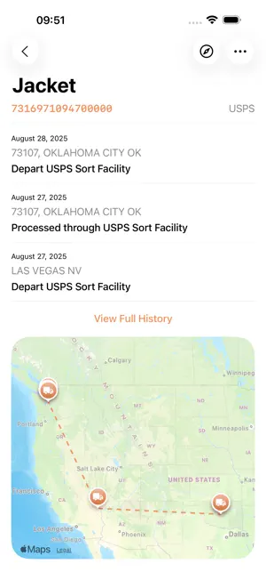 Parcel - Delivery Tracking screenshot 2