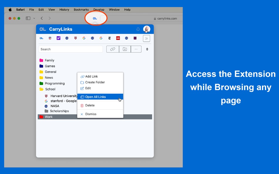 #1. CarryLinks Desktop (macOS) Podle: Khaled Huthaily