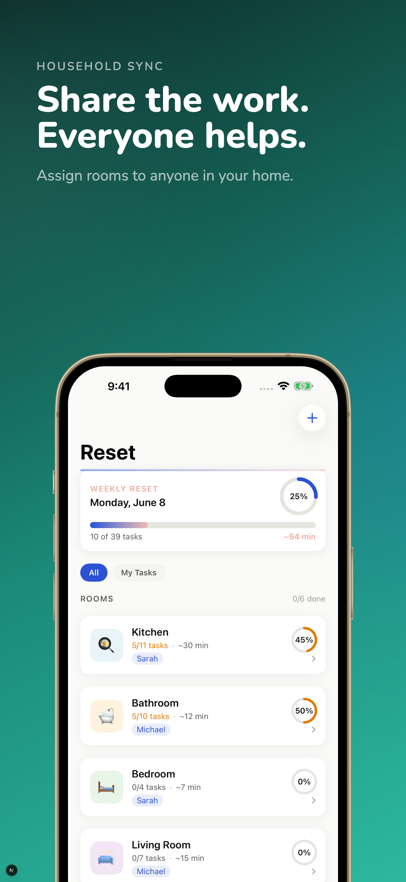 Cleaning Tracker - NestDay