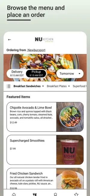 NU Kitchen screenshot 2