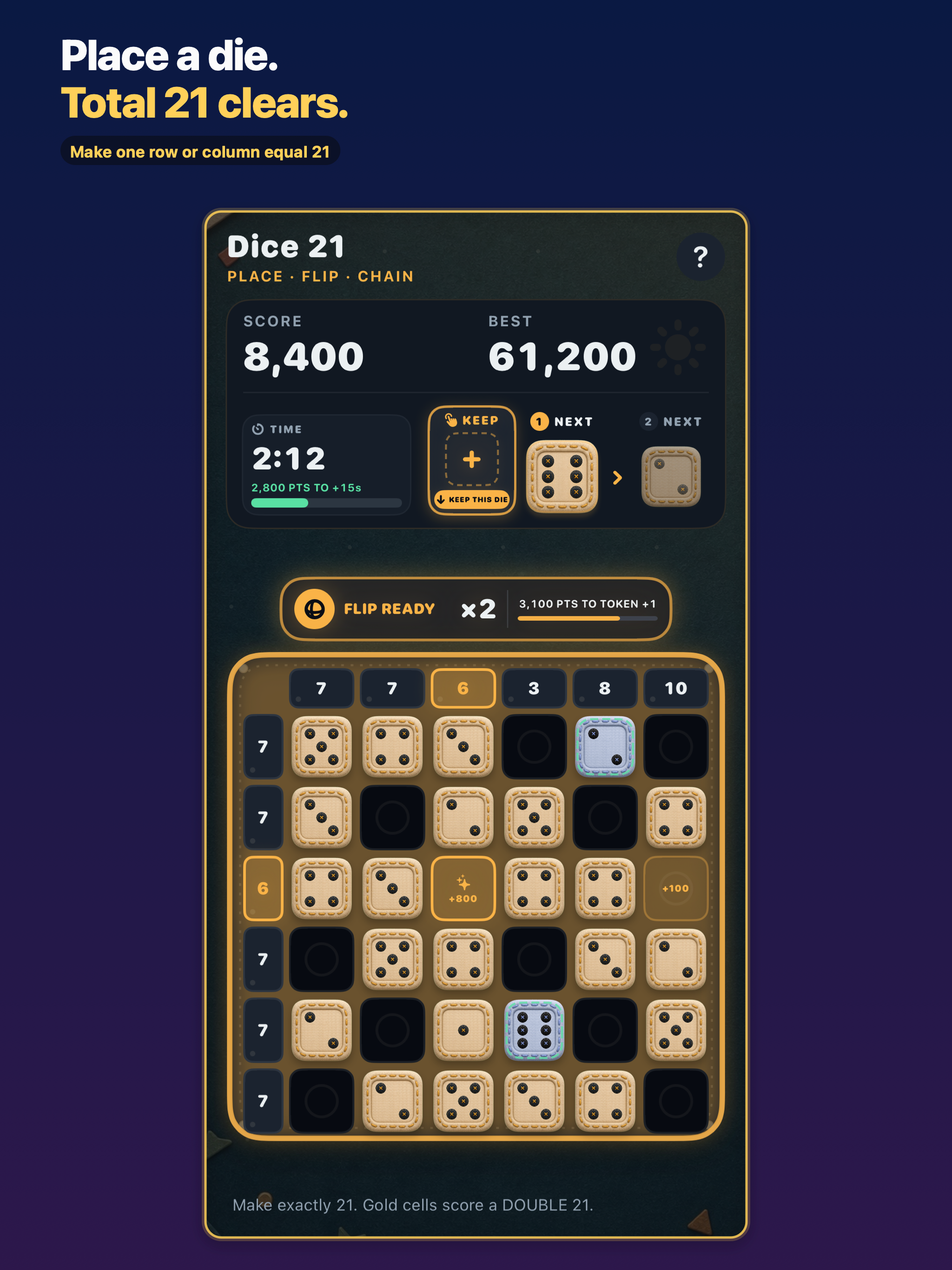 Dice 21: Number Puzzle screenshot 10