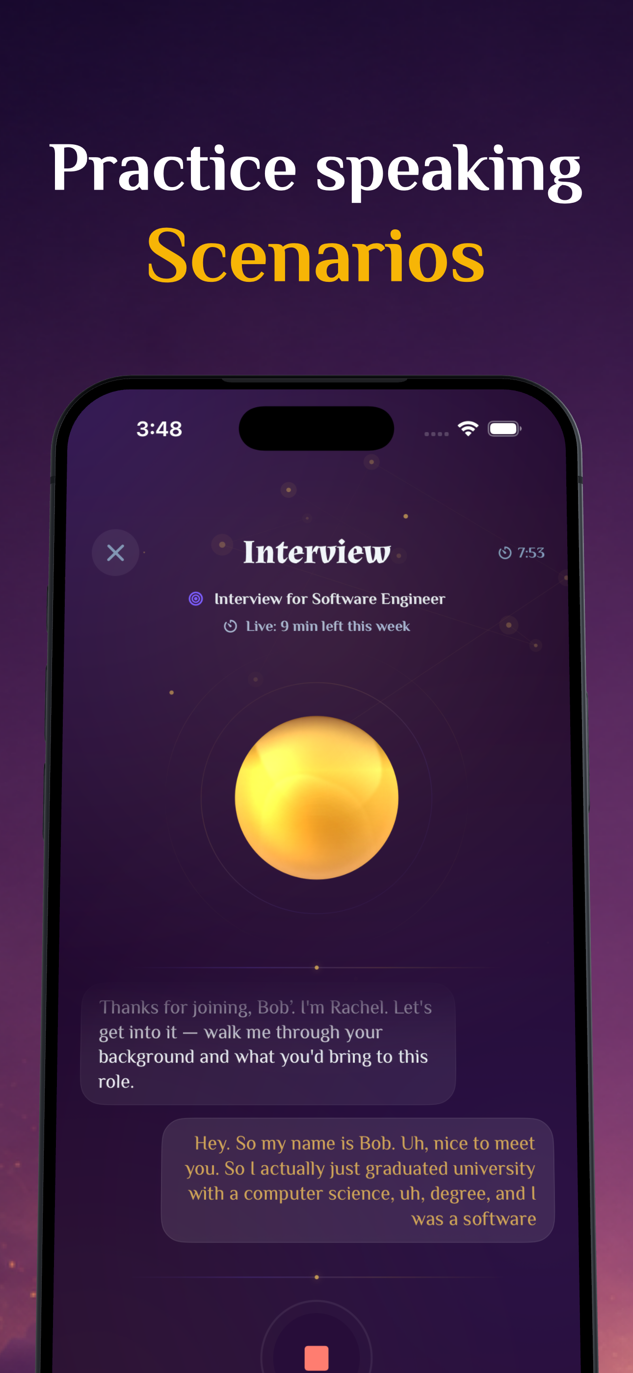 Orator: AI Speaking Coach screenshot 3