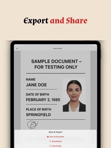 PDF Sign: Fill & Sign PDF iPad screenshot