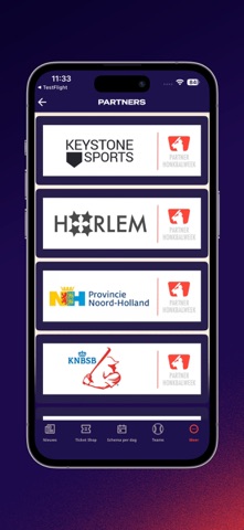 Honkbalweek Haarlem screenshot