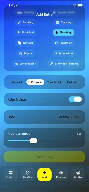 Build Time iPhone screenshot 3
