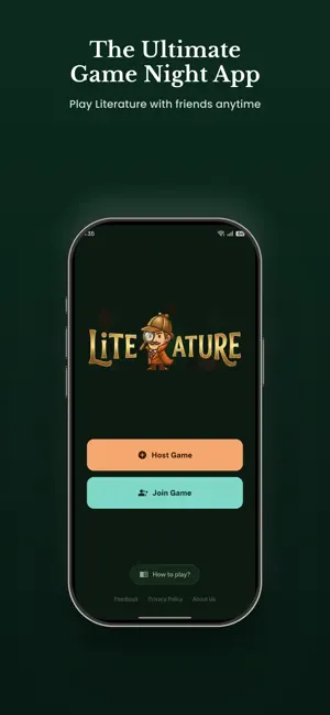 Literature - Card Game screenshot 1