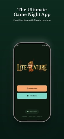 Literature - Card Game screenshot