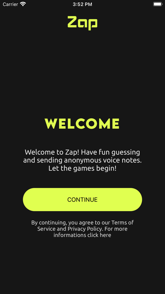 #7. Zap: Anonymous Messaging Game (iOS) Podle: Debug Digital