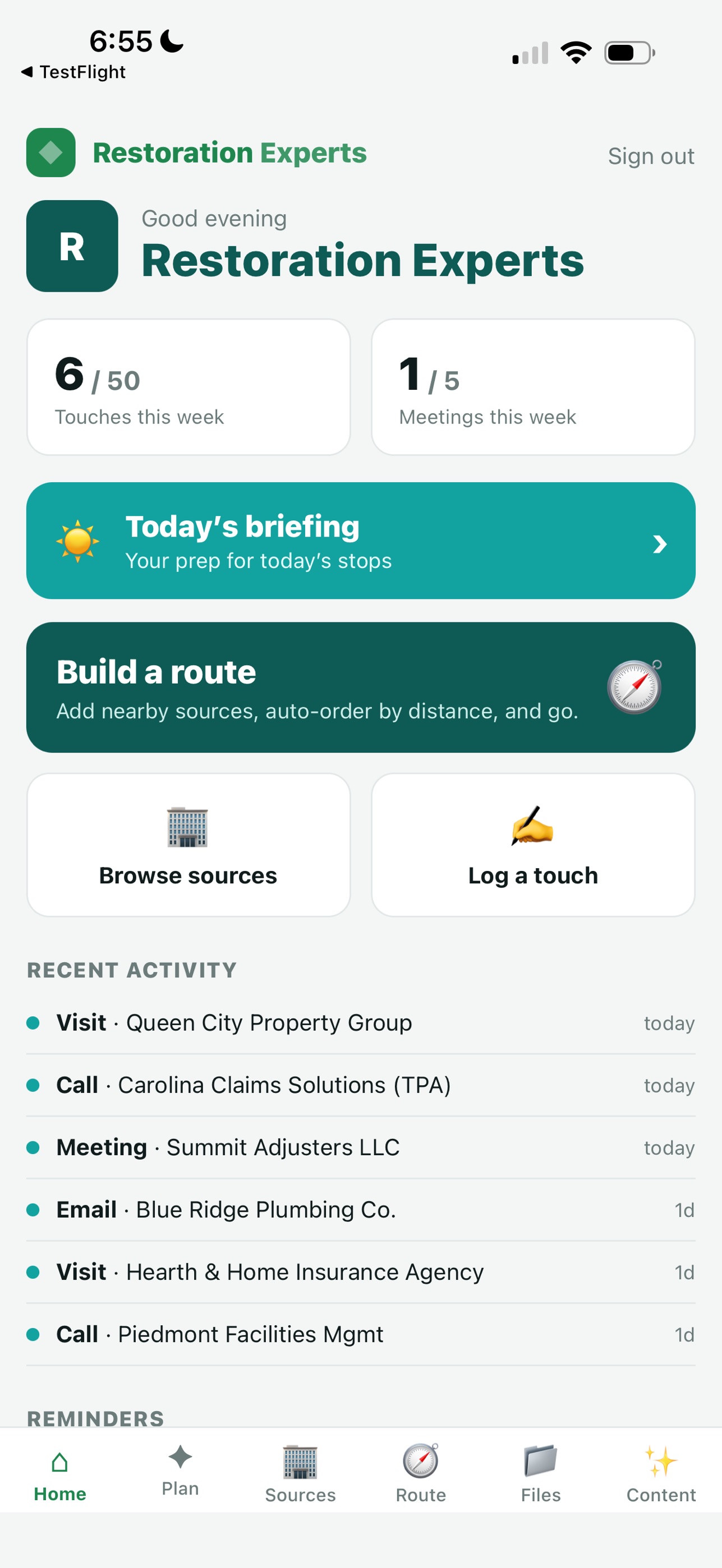 Screenshot 2 of RestoredOS CRM
