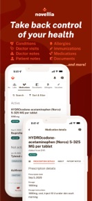 Novellia: Medical Records App screenshot