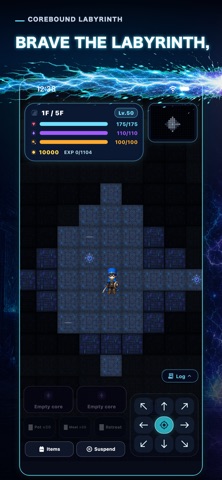 Corebound Labyrinth RPG Screenshot 1 of 9