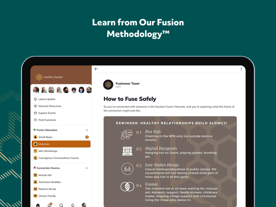 Nuclear Fusion Network iPad screenshot 5 - Social Networking app